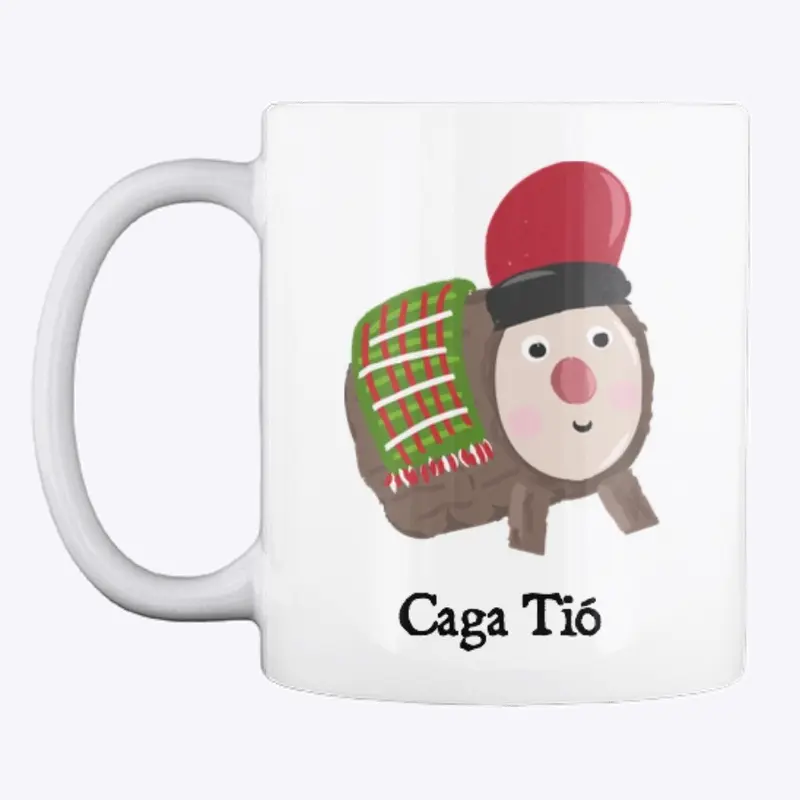 Caga Tió Mug Pooping Log for Xmas