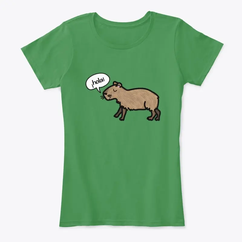 Capybara T Shirt for Women & Men